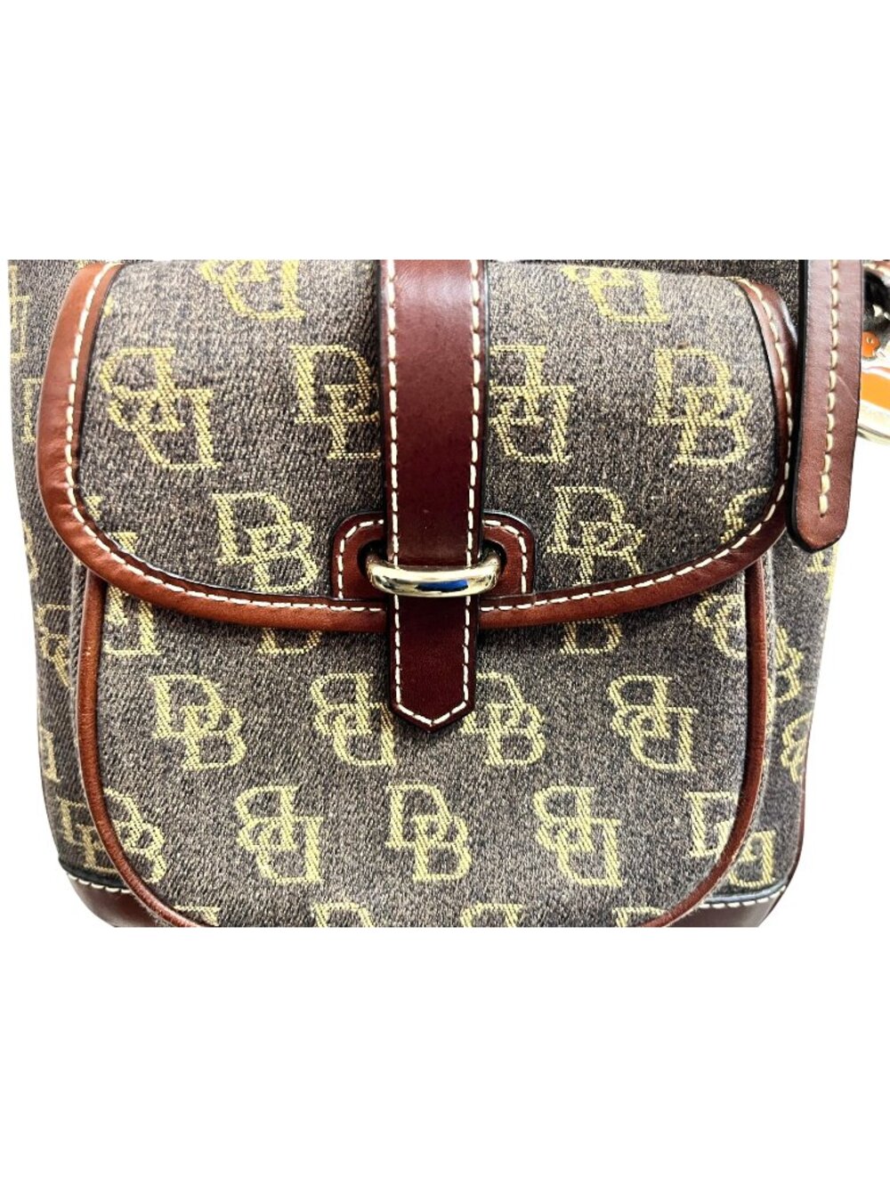 Dooney & Bourke Signature Letter Carrier Crossbody Bag